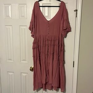 Free People Midi Dress with pockets!!!